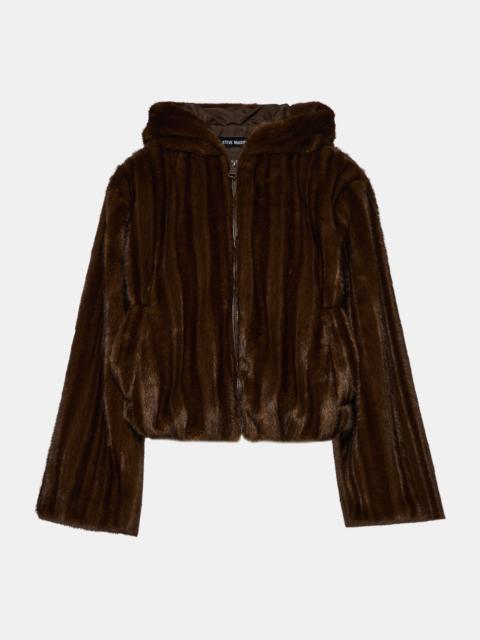 STEVE MADDEN MAVIS JACKET WOLF BROWN