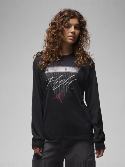 Jordan Women's Long-Sleeve Graphic T-Shirt