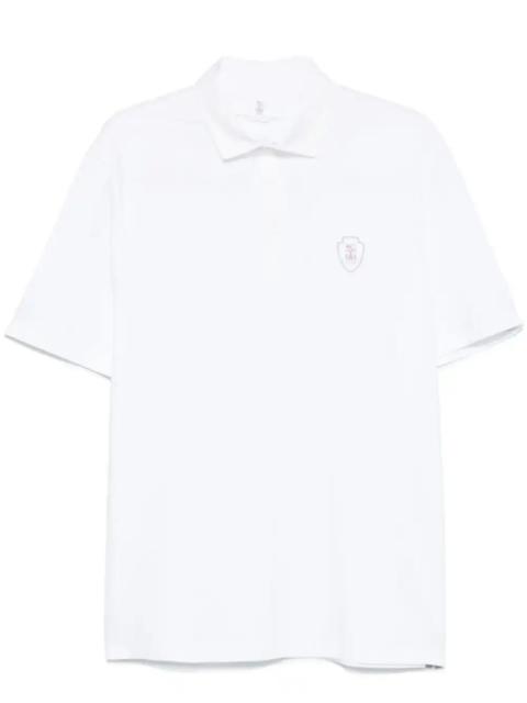 stretch-jersey polo shirt