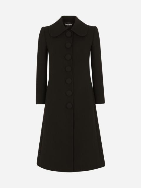 Dolce & Gabbana Single-breasted woolen coat