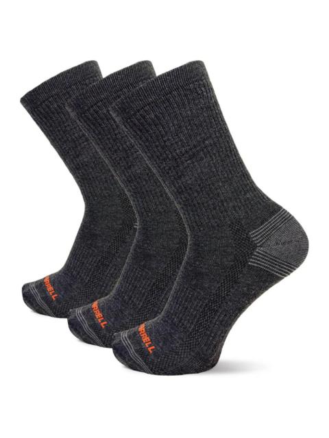 MERRELL Recycled Everyday Crew Sock 3 Pack