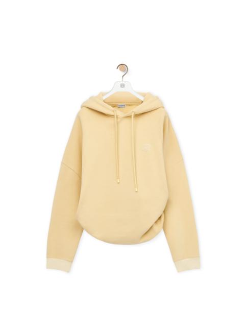 Loewe Draped hoodie in cotton