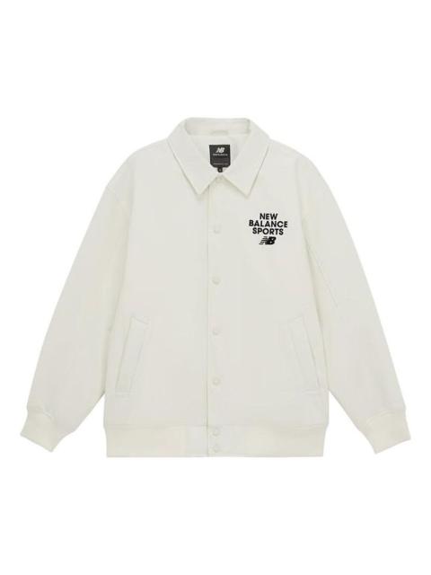 New Balance New Balance Sport Regular Fit Jacket 'White' 5QD12083-IV