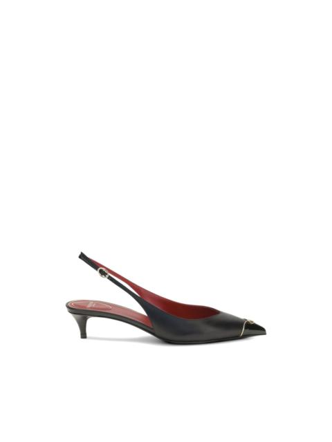 Valentino VLogo Signature slingback pums
