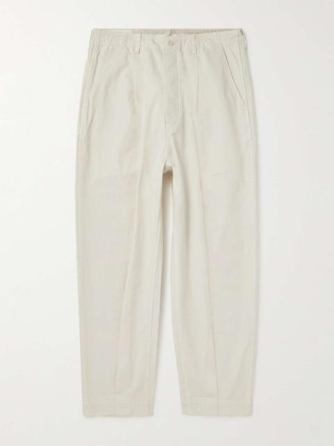 APPLIED ART FORMS DM1-1 Straight-Leg Cotton-Canvas Trousers