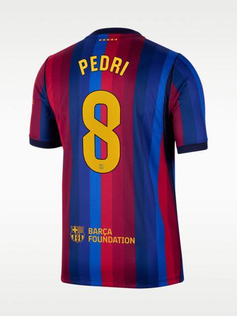 Nike Pedri Barcelona 2026/27 Stadium Home Men's Nike Dri-FIT Soccer Jersey
