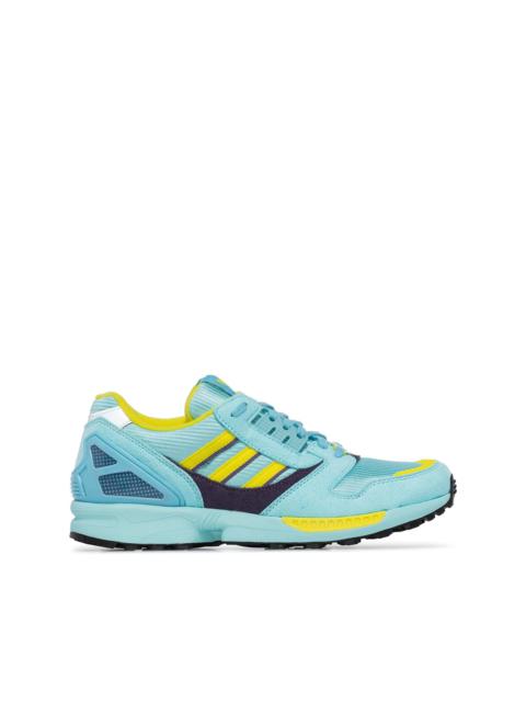 ZX 8000 two-tone suede sneakers