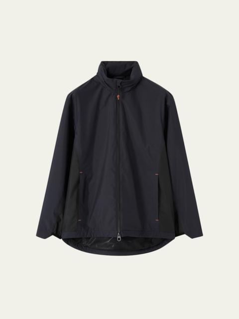 Loro Piana Men's Mei Microfiber Bomber Jacket
