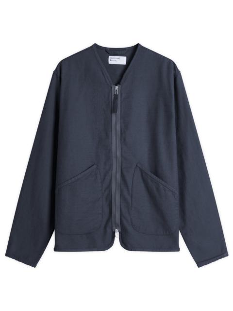 Universal Works Universal Works Slub Sateen Zip Liner Jacket