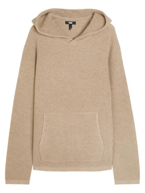 PAIGE Paige Ojai Hooded Wool-blend Jumper