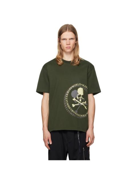MASTERMIND WORLD Khaki Aurola T-shirt