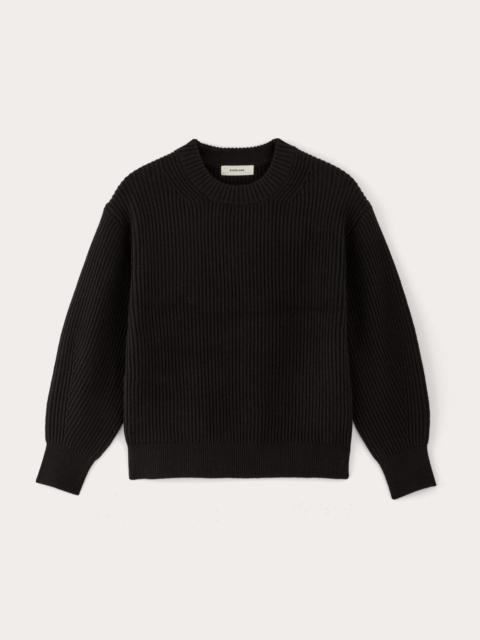 EVERLANE THE COCOON CREW IN EVERYDAY COTTON