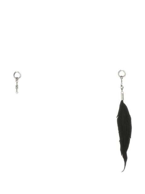 Ann Demeulemeester Black fabric Elisia earrings