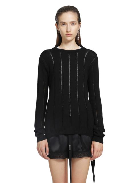 Ann Demeulemeester Nese Open Back Sweater