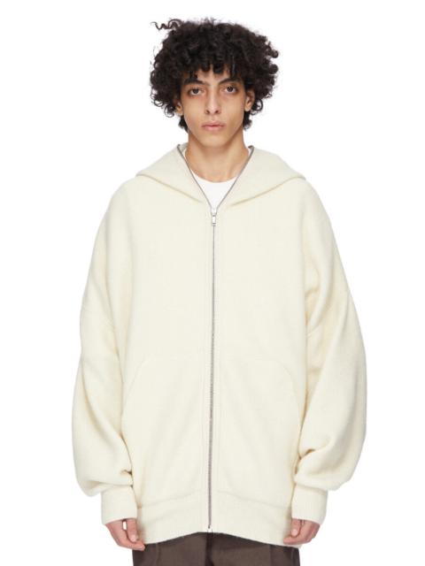 Rick Owens Gimp Hoodie Milk