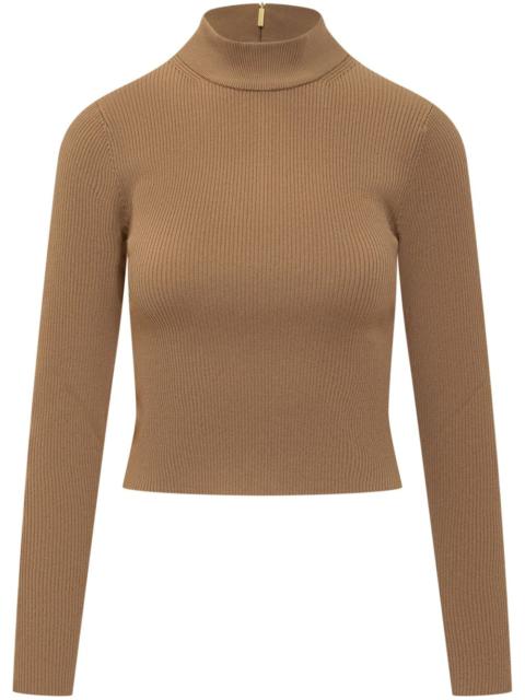 MICHAEL KORS mock-neck ribbed jumper