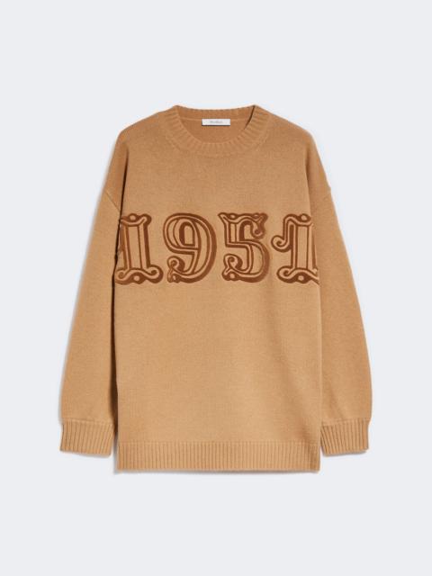 Max Mara FIDO Wool and cashmere jumper - POWDER