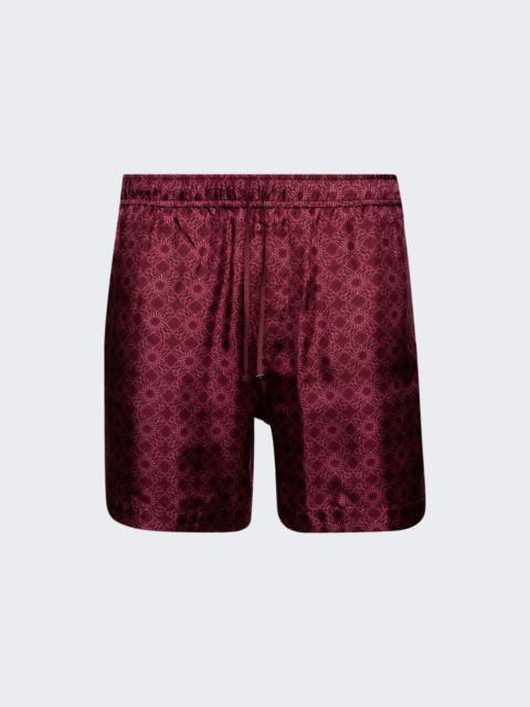 AMIRI Ma Quad Bowling Short Wine