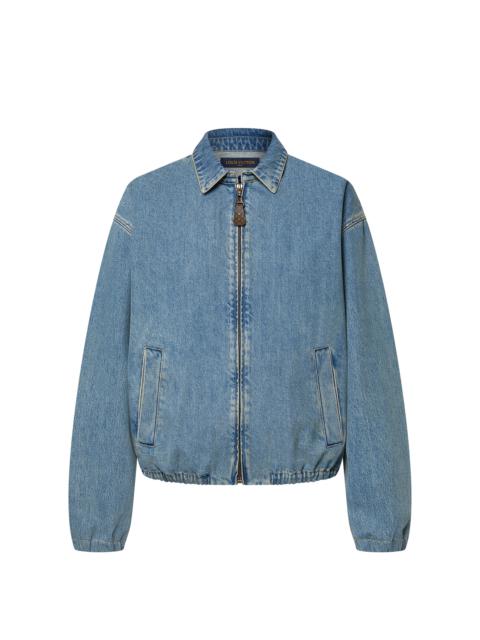 Louis Vuitton Denim Bomber Jacket