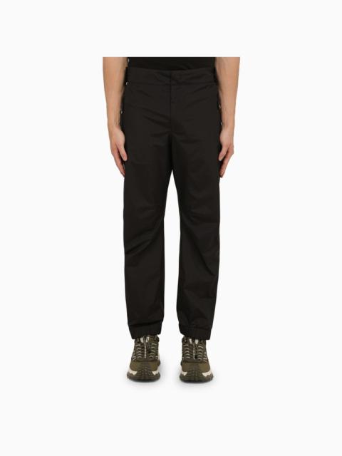 Moncler Grenoble Black trousers in technical fabric