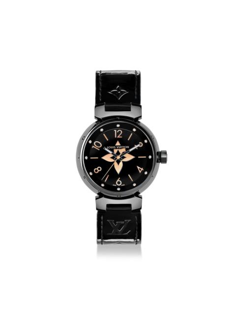 Louis Vuitton Tambour All Black 34MM