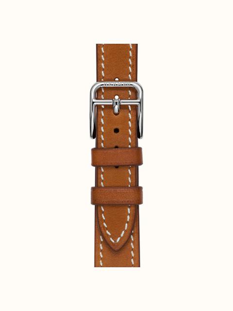 Hermès Cape Cod Watch Strap Single Tour, 23 x 23 mm, long