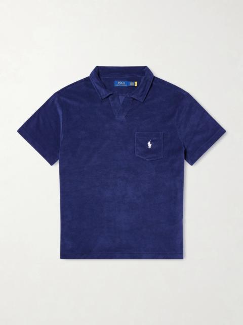 Polo Ralph Lauren Logo-Embroidered Cotton-Blend Terry Polo Shirt