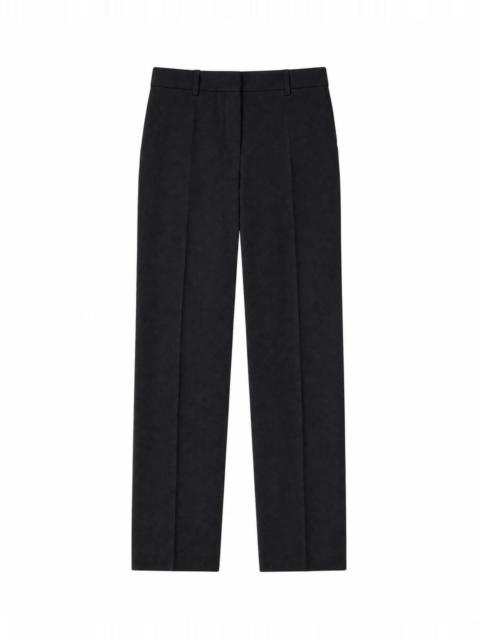 The Kooples BLACK, FITTED WOOL SUIT PANTS