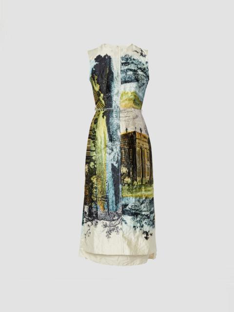 Erdem PLEATED BACK DETAIL DRESS