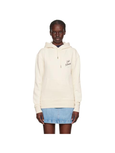 Maison Kitsuné Off-White 'Café Kitsuné' Hoodie