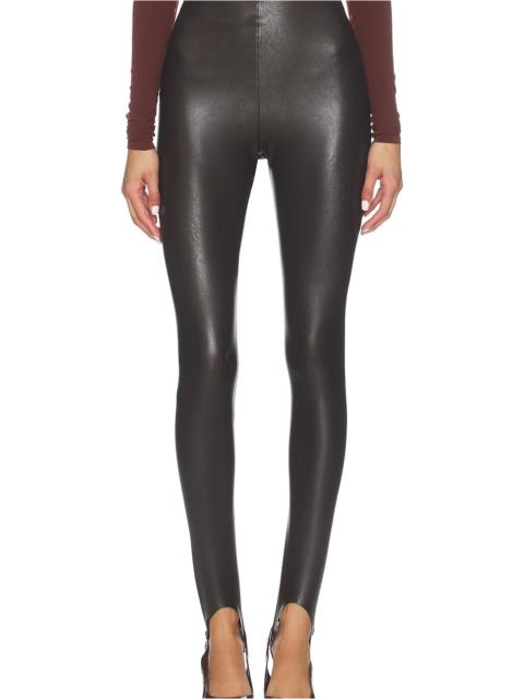 commando Faux Leather Stirrup Legging