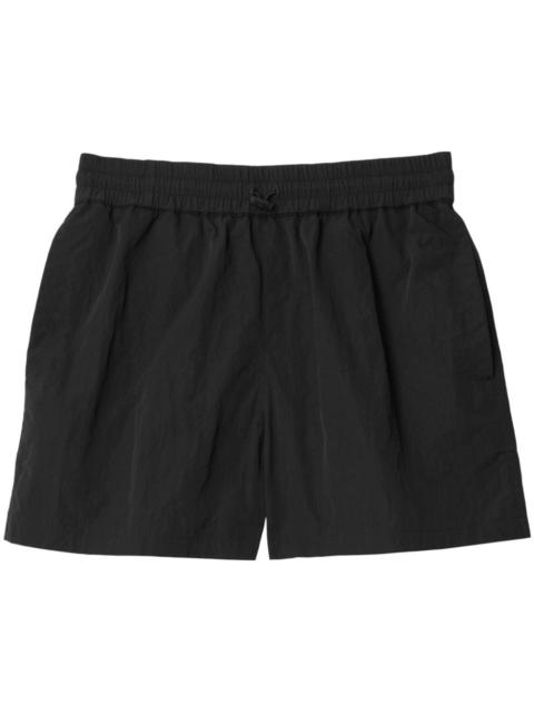 Burberry EKD-embroidered track shorts