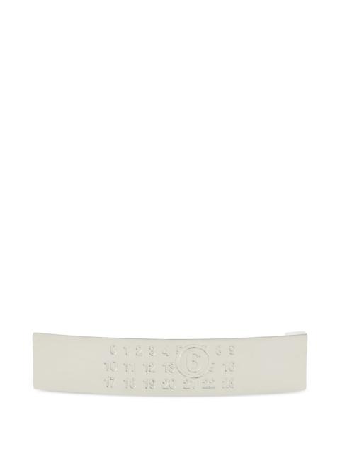 MM6 Maison Margiela Mm6 Maison Margiela Logo-engraved Hair Clip