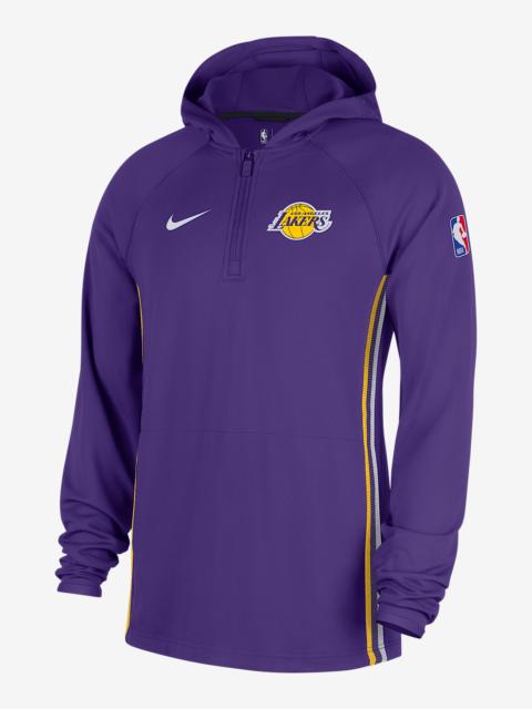 Nike Los Angeles Lakers Zoned Men's Nike Dri-FIT NBA 1/4-Zip Hoodie