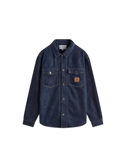 Carhartt Carhartt WIP Lincoln Denim Shirt Jacket Blue Rinsed