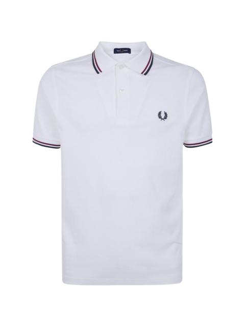 Fred Perry logo-embroidered polo shirt
