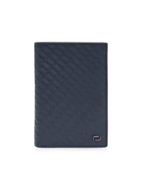 LANCEL Leon logo-embossed leather wallet