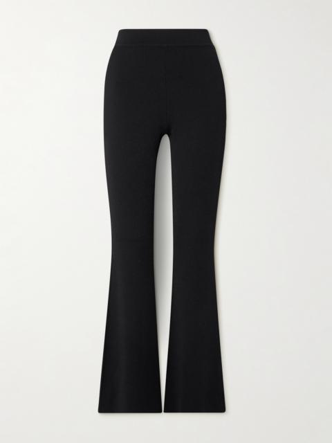 Altuzarra Florie Knitted Flared Pants