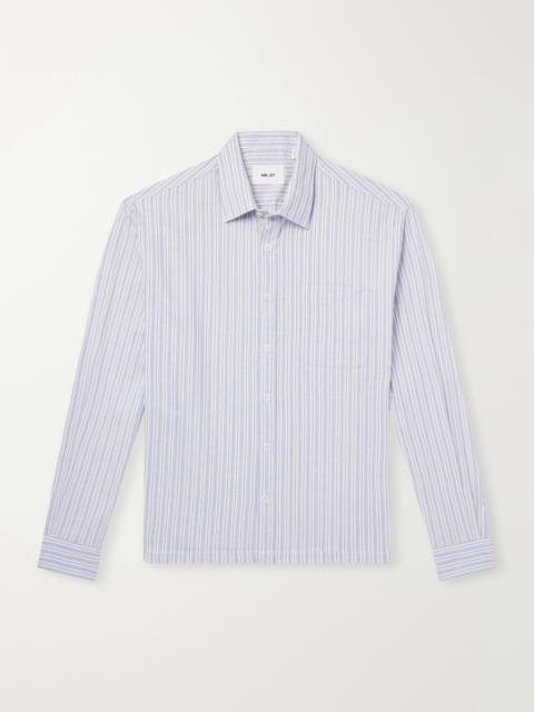 NN07 Deon Herringbone Organic Cotton Shirt