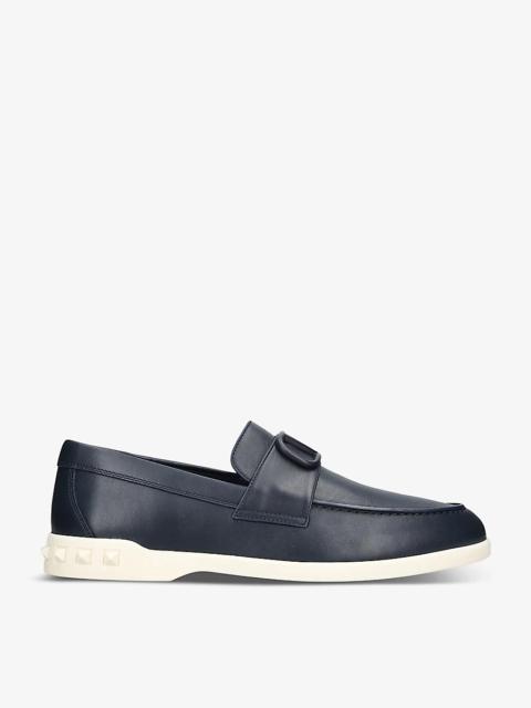 Leisure Flow slip-on leather loafers
