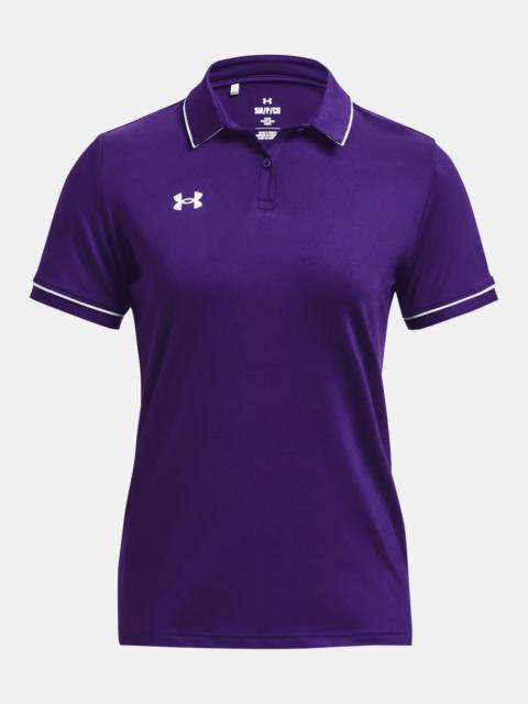 Under Armour Women's UA Team Tipped Polo