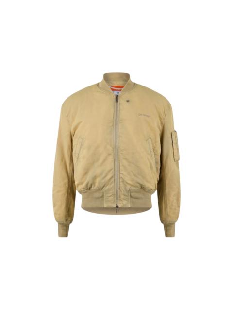 Off-White OFF-WHITE Diag Tab Vintage Beige Jacket Beige
