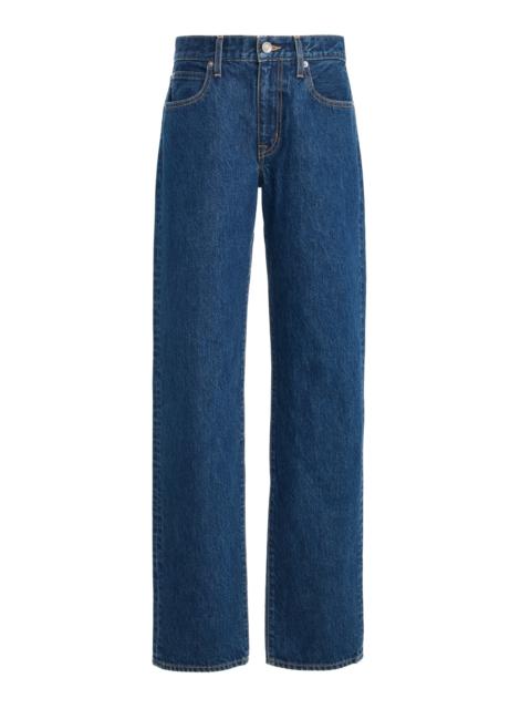 SLVRLAKE Chloe Rigid Low-Rise Straight-Leg Jeans