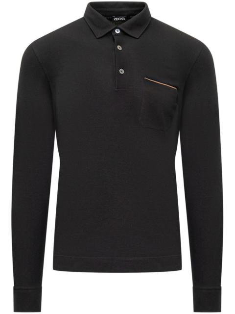 ZEGNA cotton polo shirt
