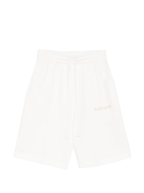 ih nom uh nit logo-print knee-length shorts