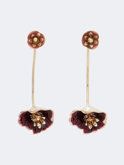 rabanne Floral drop earrings