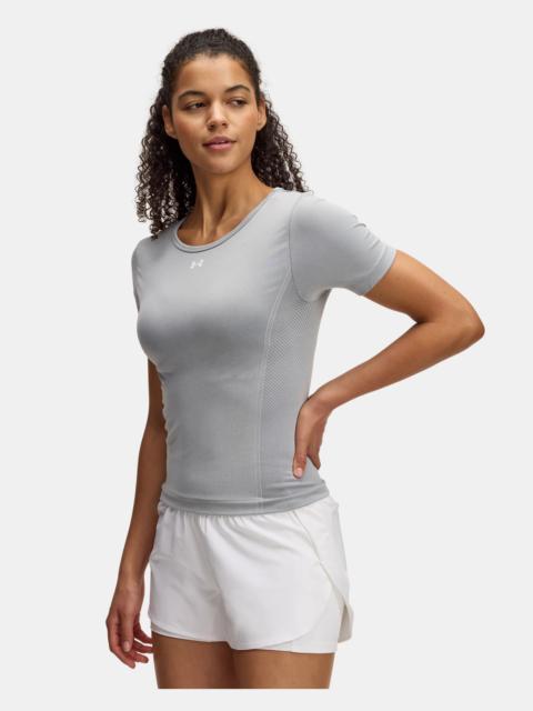 Women's UA Vanish Seamless Washed Short Sleeve