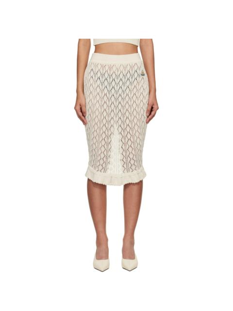 Vivienne Westwood Off-White Ella Midi Skirt