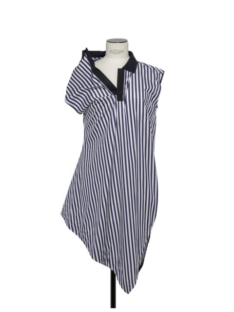 sacai Cotton Poplin Polo Shirt