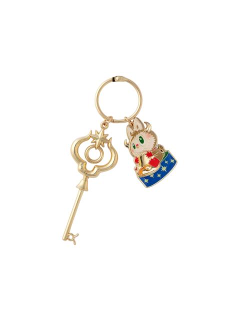 POP MART Pop Mart The Monsters Labubu Constellation Series Taurus Key Pendant